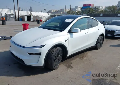 2026 Tesla Model Y Long Range Dual Motor All-Wheel Drive from USA, damaged, VIN 7SAYGDED4TF374833